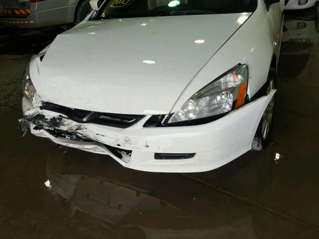 1HGCM82606A008699 - 2006 HONDA ACCORD EX WHITE photo 9