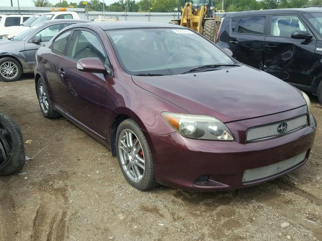 JTKDE177370175650 - 2007 TOYOTA SCION TC PURPLE photo 1