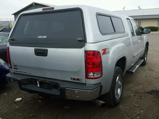 1GTR2WE73CZ181721 - 2012 GMC SIERRA K15 SILVER photo 4