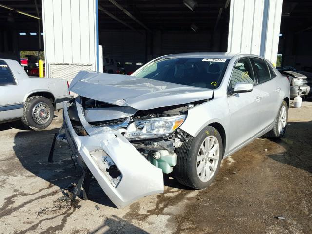 1G11E5SLXEF260994 - 2014 CHEVROLET MALIBU 2LT SILVER photo 2