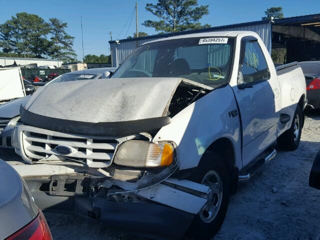 1FTZF0725XKC16972 - 1999 FORD F150 WHITE photo 2