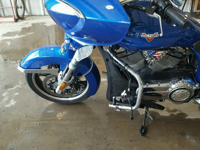 5VPXTAAA0H3057538 - 2017 VICTORY MOTORCYCLES CROSS COUN BLUE photo 9