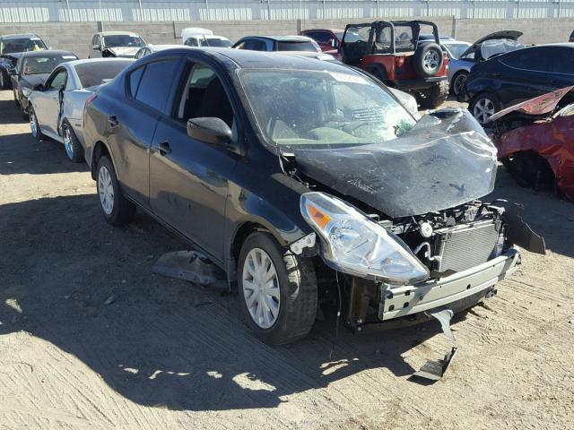 3N1CN7APXGL858532 - 2016 NISSAN VERSA S BLACK photo 1