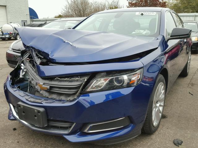 1G11Y5SL9EU137030 - 2014 CHEVROLET IMPALA 蓝色 照片 2