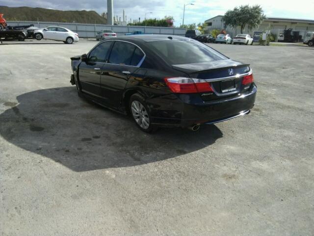 1HGCR3F97DA030155 - 2013 HONDA ACCORD TOU BLACK photo 3