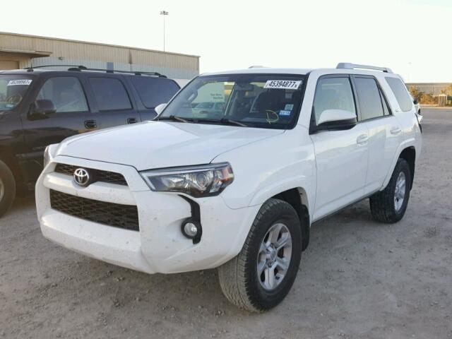 JTEZU5JR6E5070579 - 2014 TOYOTA 4RUNNER WHITE photo 2