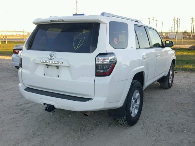 JTEZU5JR6E5070579 - 2014 TOYOTA 4RUNNER WHITE photo 4