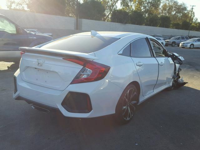 2HGFC1E52HH706777 - 2017 HONDA CIVIC SI WHITE photo 4