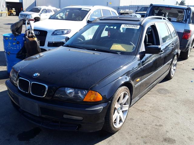 WBAAR3345YJM02173 - 2000 BMW 323 IT BLACK photo 2