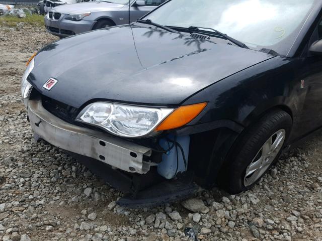 1G8AN15F47Z183945 - 2007 SATURN ION LEVEL BLACK photo 9