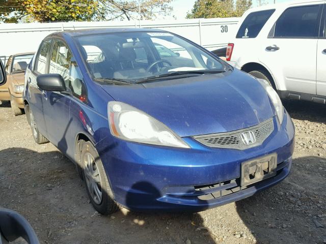 JHMGE87299S039515 - 2009 HONDA FIT BLUE photo 1