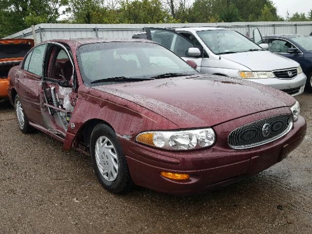 1G4HP54K7YU242923 - 2000 BUICK LESABRE CU MAROON photo 1