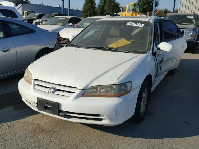 JHMCG66881C019824 - 2001 HONDA ACCORD EX WHITE photo 2