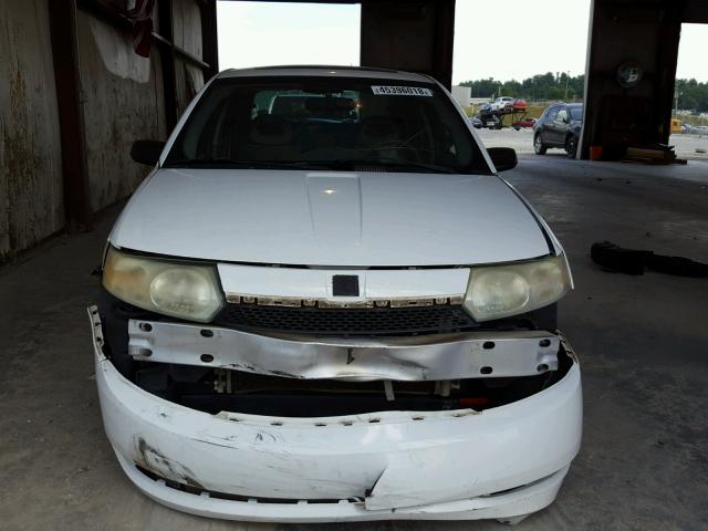 1G8AK52F73Z206455 - 2003 SATURN ION LEVEL WHITE photo 9