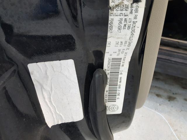 1J8HG58N66C204720 - 2006 JEEP COMMANDER 黑色 照片 10