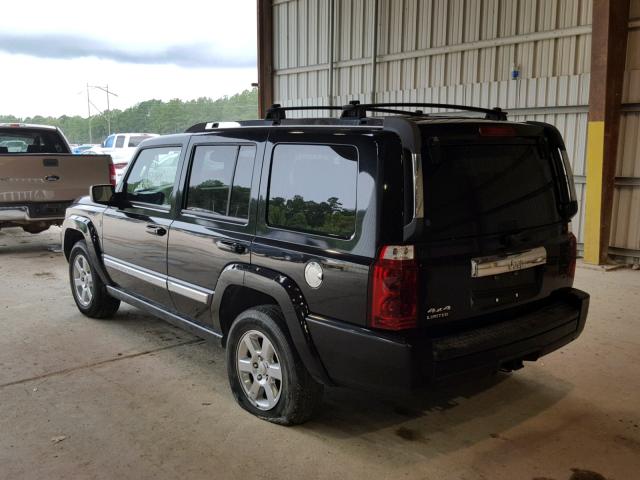 1J8HG58N66C204720 - 2006 JEEP COMMANDER 黑色 照片 3