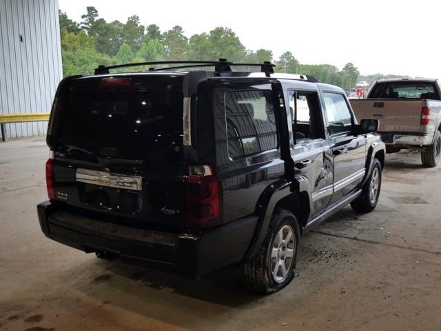 1J8HG58N66C204720 - 2006 JEEP COMMANDER 黑色 照片 4
