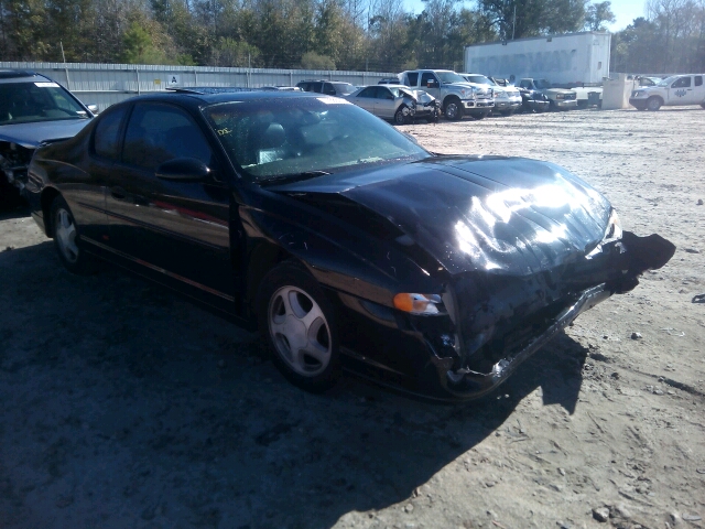 2G1WX12K239376034 - 2003 CHEVROLET MONTE CARL BLACK photo 1