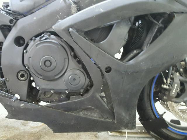 JS1GN7DA772116302 - 2007 SUZUKI GSX-R600 BLACK photo 12