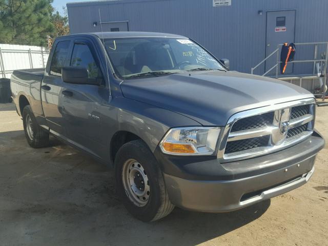 1D7RB1GPXAS223667 - 2010 DODGE RAM 1500 GRAY photo 1