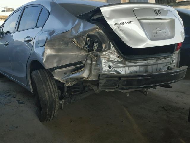 19XFB2F88CE388250 - 2012 HONDA CIVIC EX ვერცხლისფერი ფოტო 9