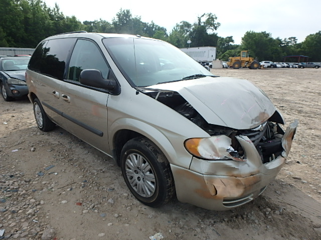 1A4GP45R06B739417 - 2006 CHRYSLER TOWN & COU GOLD photo 1