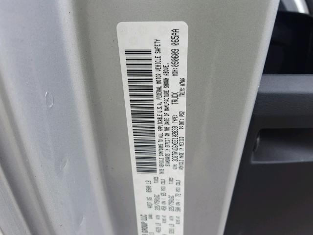 3C6TRVDGXEE102838 - 2014 RAM PROMASTER 灰色 照片 10