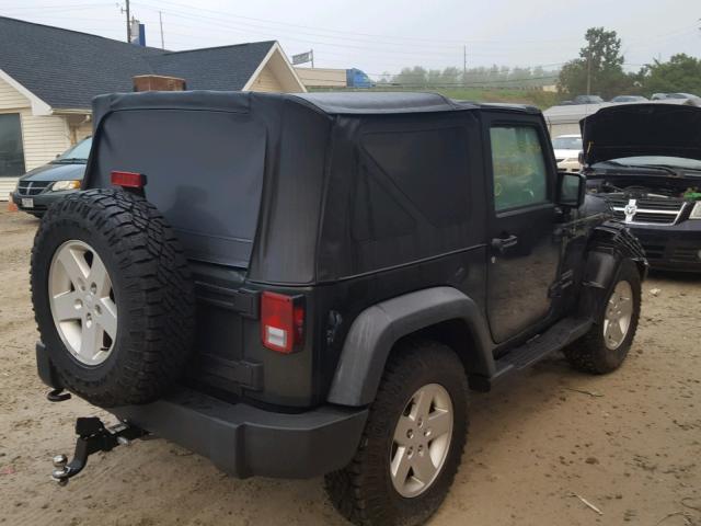 1J4AA2D10AL177173 - 2010 JEEP WRANGLER S GREEN photo 4