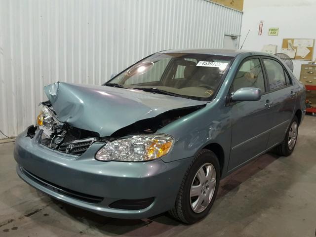 1NXBR32E36Z651287 - 2006 TOYOTA COROLLA CE GREEN photo 2