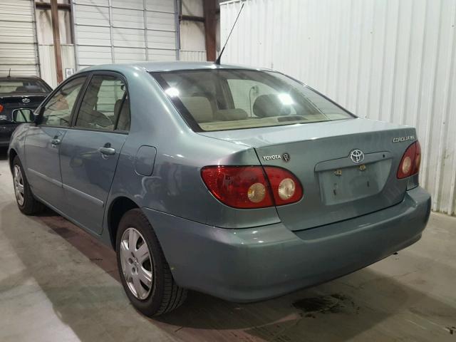 1NXBR32E36Z651287 - 2006 TOYOTA COROLLA CE GREEN photo 3