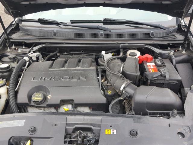 1LNHM94R99G613478 - 2009 LINCOLN MKS BLACK photo 7