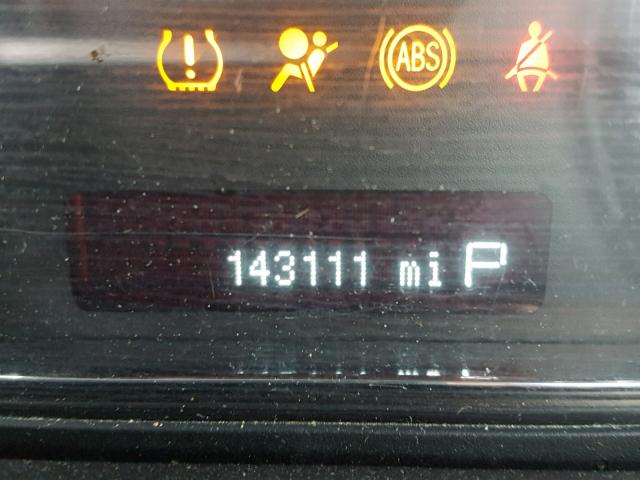 1LNHM94R99G613478 - 2009 LINCOLN MKS BLACK photo 8