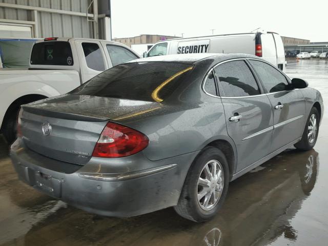 2G4WD532151209988 - 2005 BUICK LACROSSE C TURQUOISE photo 4