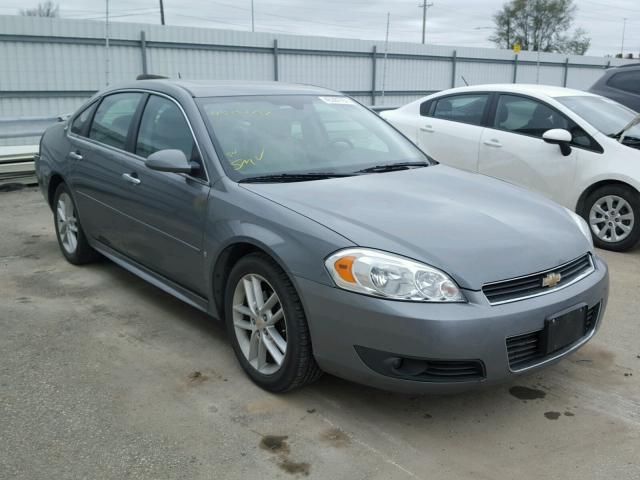 2G1WU57M691233489 - 2009 CHEVROLET IMPALA LTZ GRAY photo 1