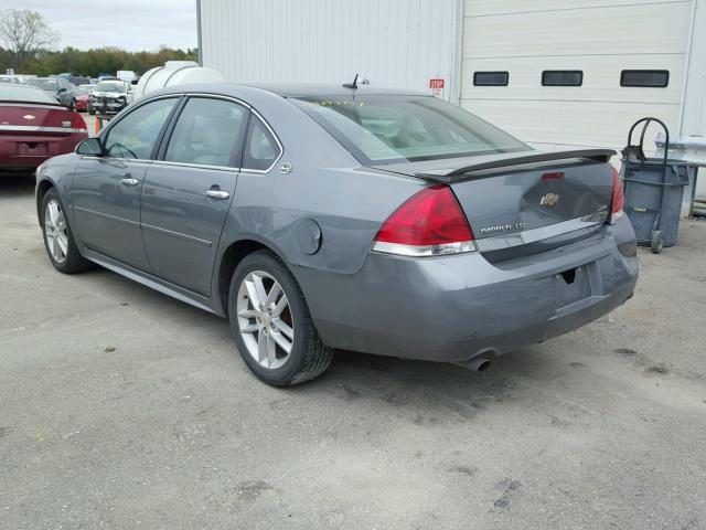 2G1WU57M691233489 - 2009 CHEVROLET IMPALA LTZ GRAY photo 3