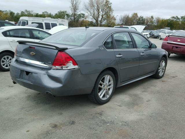 2G1WU57M691233489 - 2009 CHEVROLET IMPALA LTZ GRAY photo 4