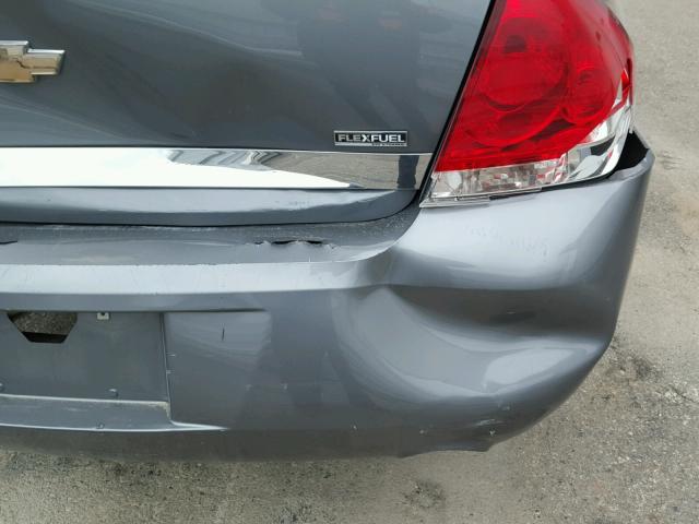 2G1WU57M691233489 - 2009 CHEVROLET IMPALA LTZ GRAY photo 9