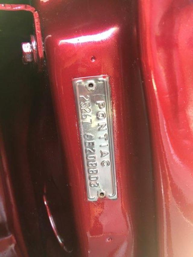 252676E208803 - 1966 PONTIAC CATALINA RED photo 8