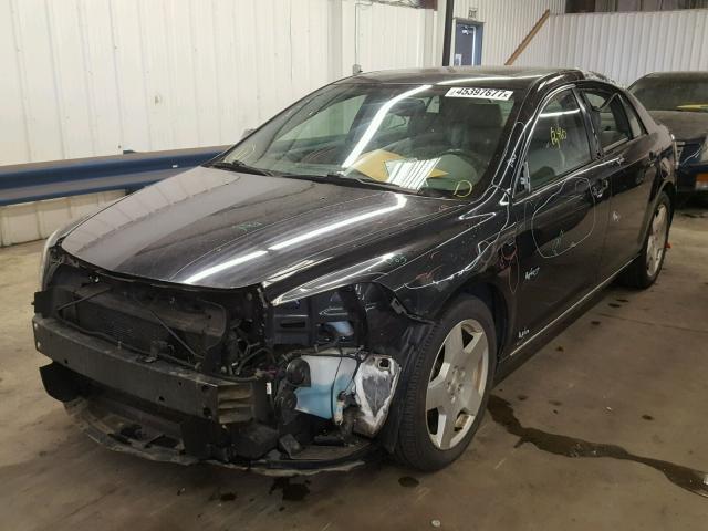 1G1ZJ57788F263892 - 2008 CHEVROLET MALIBU 2LT BLACK photo 2