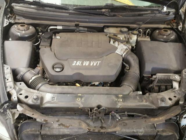 1G1ZJ57788F263892 - 2008 CHEVROLET MALIBU 2LT BLACK photo 7