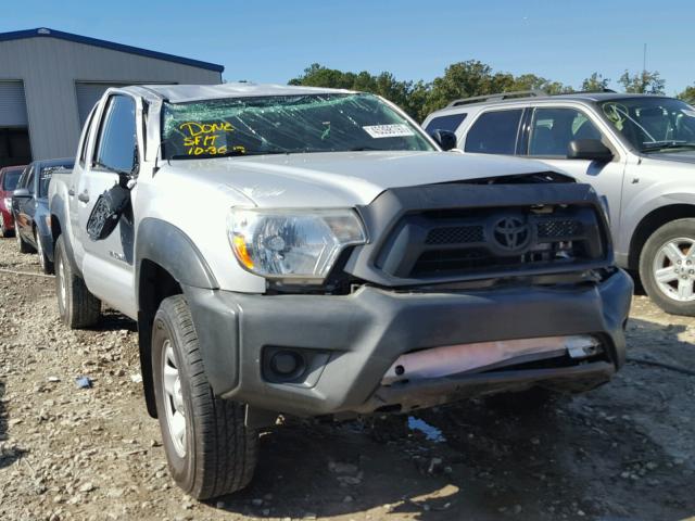 5TFJX4GN2CX013031 - 2012 TOYOTA TACOMA DOU SILVER photo 1