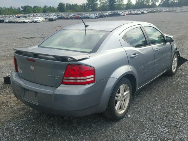 1B3LC56BX9N501845 - 2009 DODGE AVENGER SX GRAY photo 4