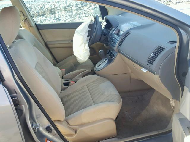 3N1AB61E87L616265 - 2007 NISSAN SENTRA 2.0 GRAY photo 5