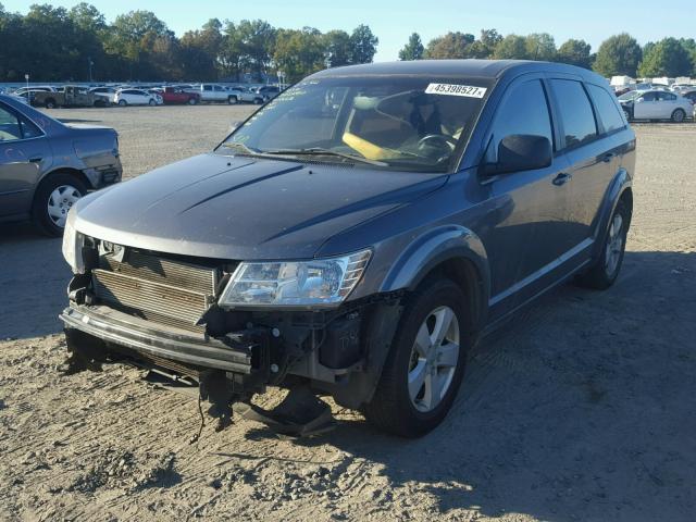 3C4PDCAB7DT535405 - 2013 DODGE JOURNEY SE GRAY photo 2