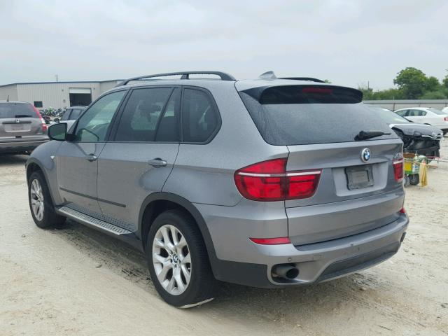 5UXZV4C57BL412147 - 2011 BMW X5 XDRIVE3 CHARCOAL photo 3