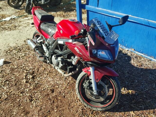 JS1VP53AX62104036 - 2006 SUZUKI SV650 RED photo 1