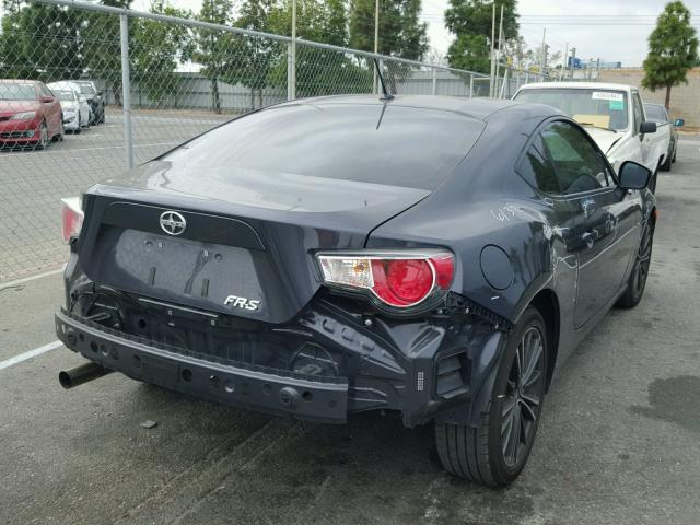 JF1ZNAA18E9710164 - 2014 TOYOTA SCION FR-S გრაფიტი ფოტო 4