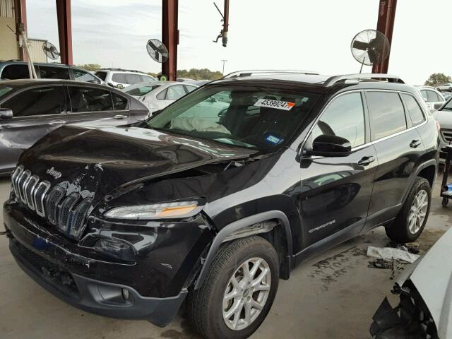 1C4PJMCS8GW188418 - 2016 JEEP CHEROKEE L BLACK photo 2