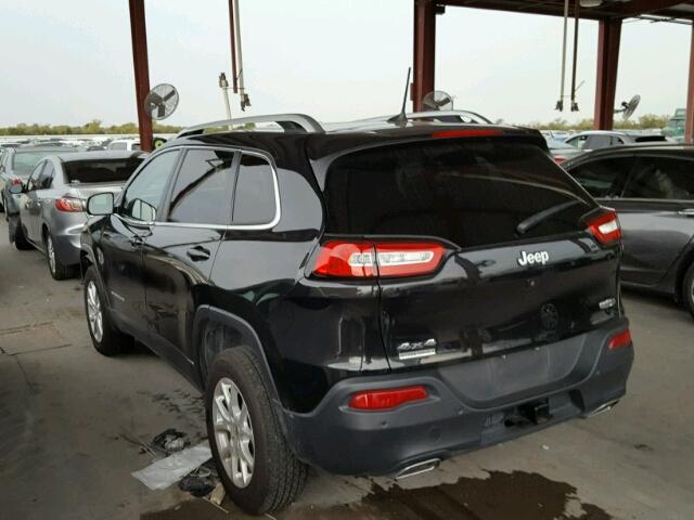 1C4PJMCS8GW188418 - 2016 JEEP CHEROKEE L BLACK photo 3