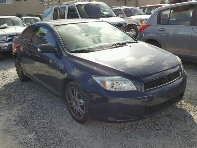 JTKDE167760065233 - 2006 TOYOTA SCION TC BLUE photo 1